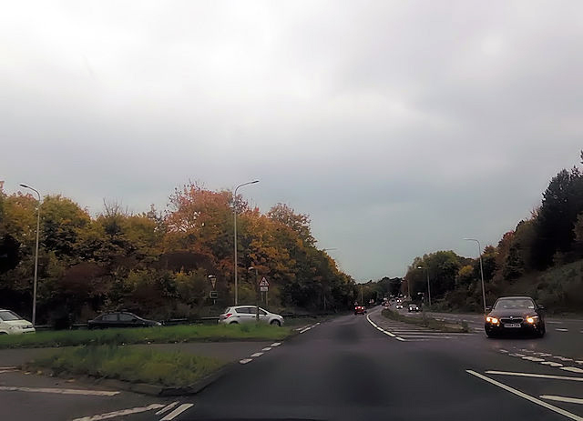 A36 junction with Alderbury road