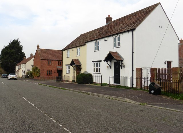 New housing development, Ashill