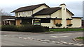 Derelict former Royal George pub in Shifnal