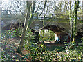 Bridge over abandoned Alexandra Park (or Palace) branch line