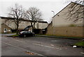 Small parking area, Ledbury Drive, Newport