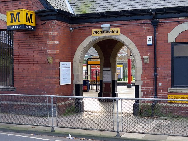 Entrance, Monkseaton Metro Station