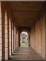 TQ2577 : Colonnade, Brompton Cemetery by Jim Osley