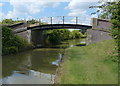 SP7745 : Bridge No 61 crossing the Grand Union Canal by Mat Fascione