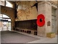 SJ8498 : War Memorial and Wall Map, Victoria Station by David Dixon