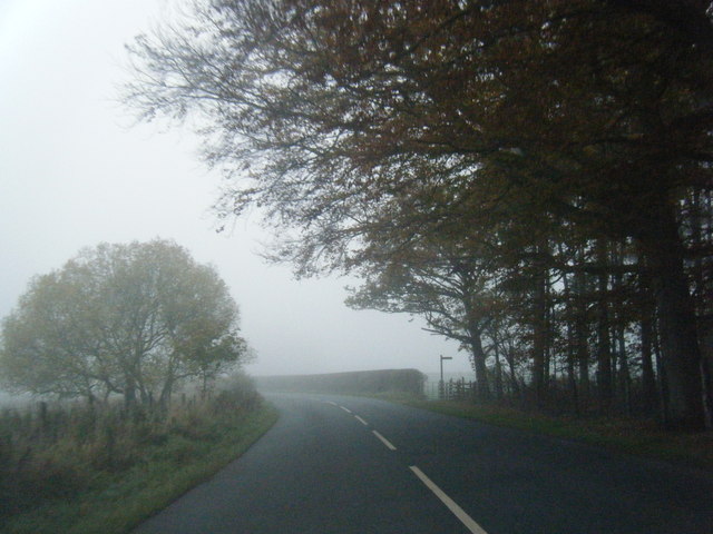 A686 bend, west of Melmerby