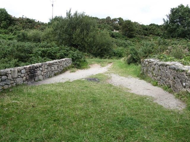 View north across the medieval Bloody Bridge
