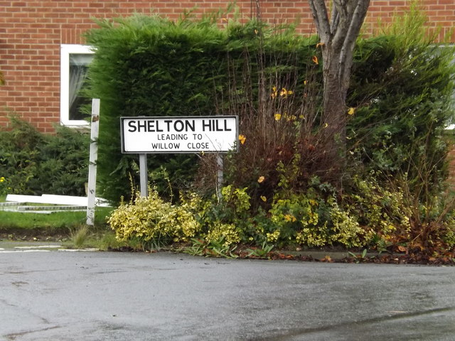 Shelton Hill sign
