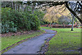 A footpath in Lowther Gardens