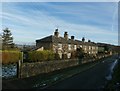 Terrace of Sandstone Dwellings in Street