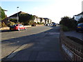 Looking towards the sea along Anscombe Road