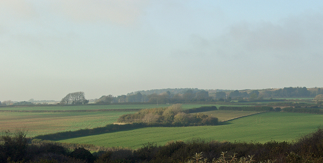Farmland between Wig Fach and Tythegston
