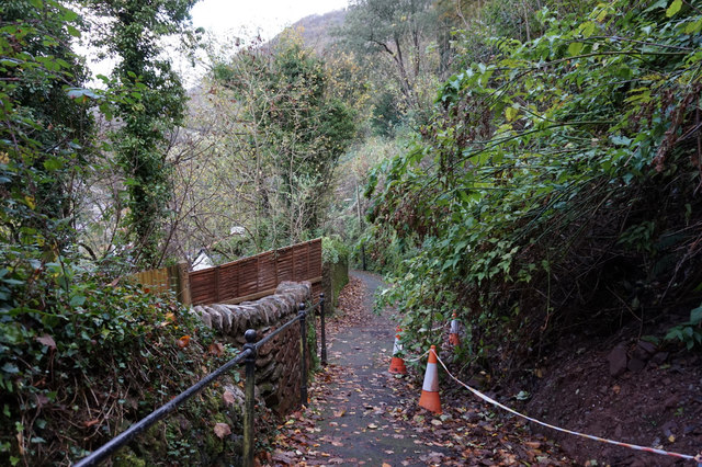 Path leading to Lynmouth
