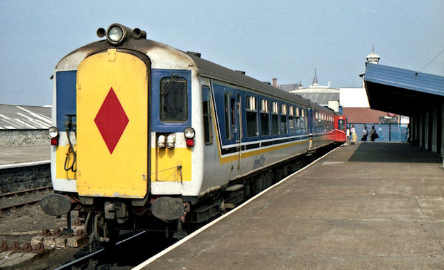 Train, Portrush (August 1991)