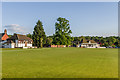 TQ2450 : Reigate Priory Football and Cricket Clubs by Ian Capper