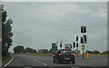 Traffic lights on the A33