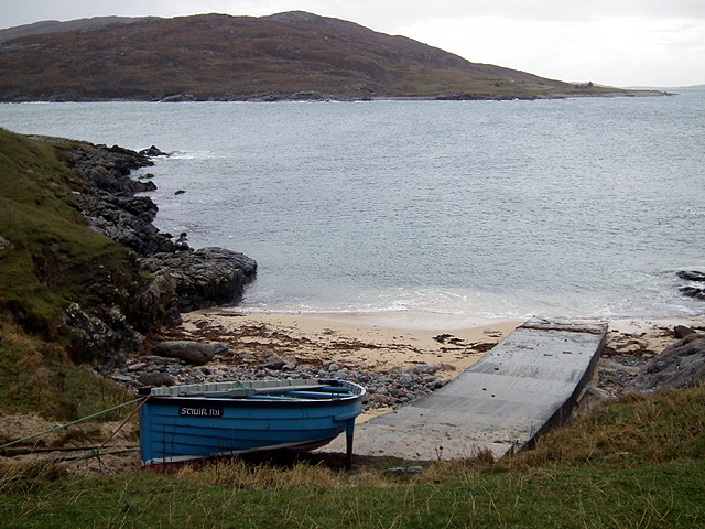 The slipway at Port a' Tuath