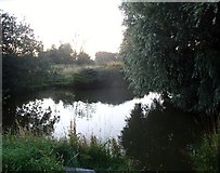 SD5123 : Pond near Singleton's Farm by Adam C Snape