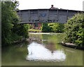 Footbridge across the entrance to the Pennyland Boat Basin