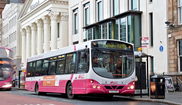 9B bus, Belfast (November 2015)