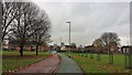 Cycle and pedestrian lane near Ardwick