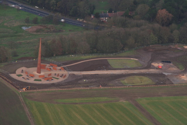 Memorial Spire At The International... © Chris Cc-by-sa/2.0 :: Geograph ...