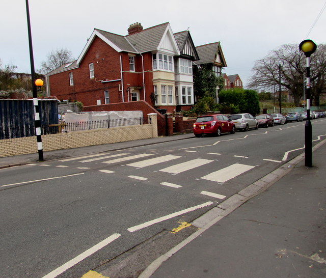 Queen's Hill zebra crossing, Newport