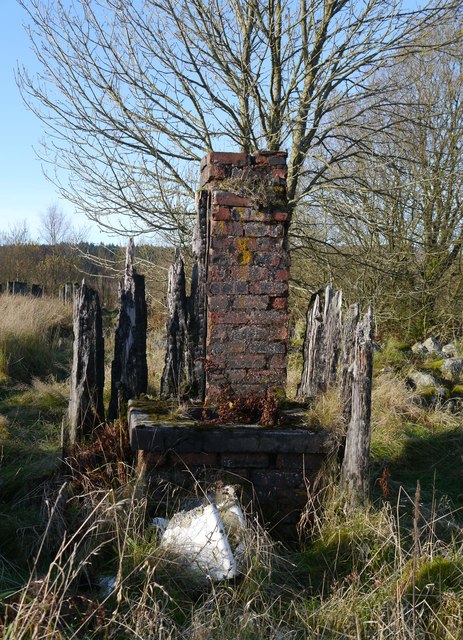 Building Remains, Loch Skerrow Halt