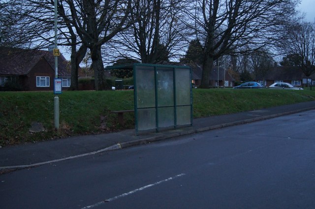 Bus shelter needs a window cleaner