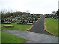 The main section of the Crossgar Free Presbyterian grave yard