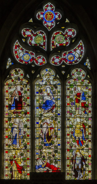 East window, All Saints' church, Brocklesby