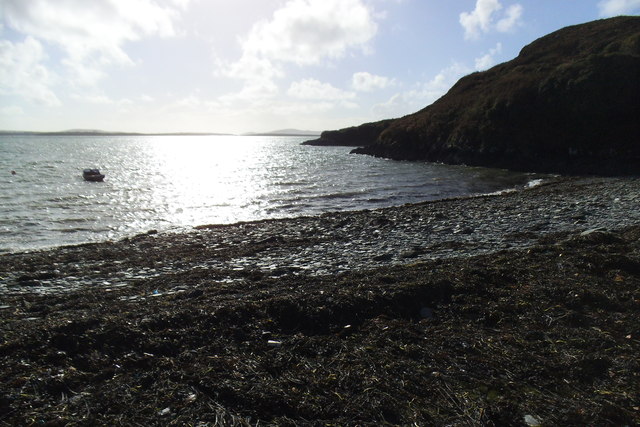 Beach at Audley Cove - Cappaghglass Townland
