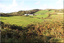 V9831 : Fields and house - Cappaghglass Townland by Mac McCarron