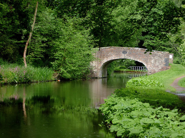 Austcliff Bridge south of Caunsall in Worcestershire