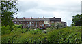 Terraced housing over Cookley Tunnel, Staffordshire