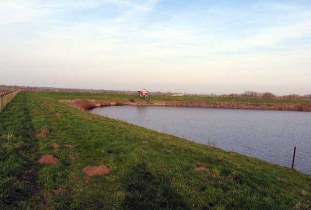 Hurleston Reservoir embankment