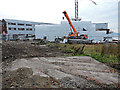 Hybrid ferry under construction at Ferguson Marine