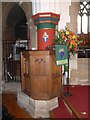 St Leonard, Grimsbury: pulpit 