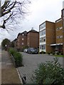 Low-rise apartment blocks, Brondesbury Road