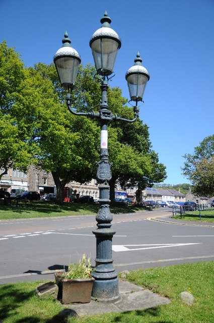 A commemorative lamp