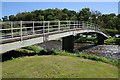 NU0501 : Footbridge crossing the River Coquet by Philip Halling