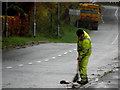 Road maintenance, Culvacullion Road, Gortin