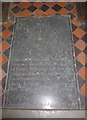 St Mary, Upper Heyford: ledger slab