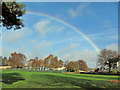 Rainbow over Ashgate Croft School