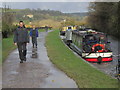 The towpath of the Kennet & Avon Canal at Bathwick, Bath