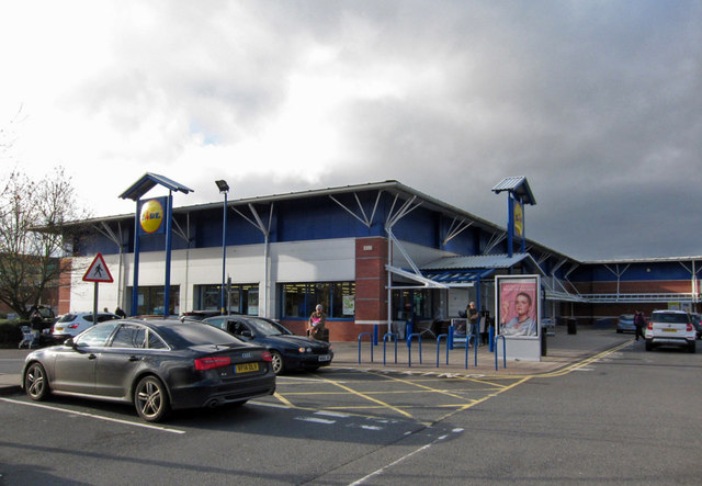 Lidl supermarket, Blackpole Retail Park