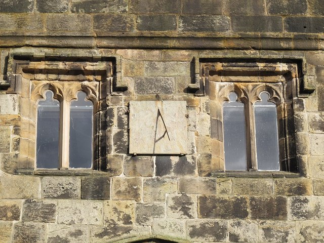 Whalley Abbey: sundial