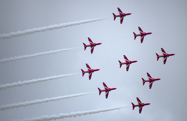 The Red Arrows, Belfast Lough