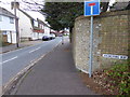 Looking into Angmering Way