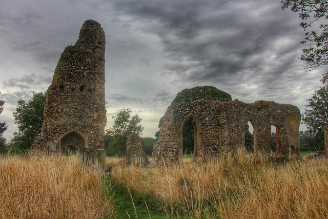 St Margaret church ruin, West Raynham